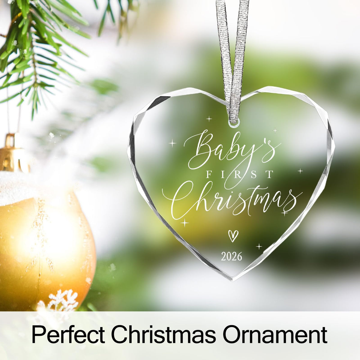 Baby's First Christmas Ornament 2026 J2008