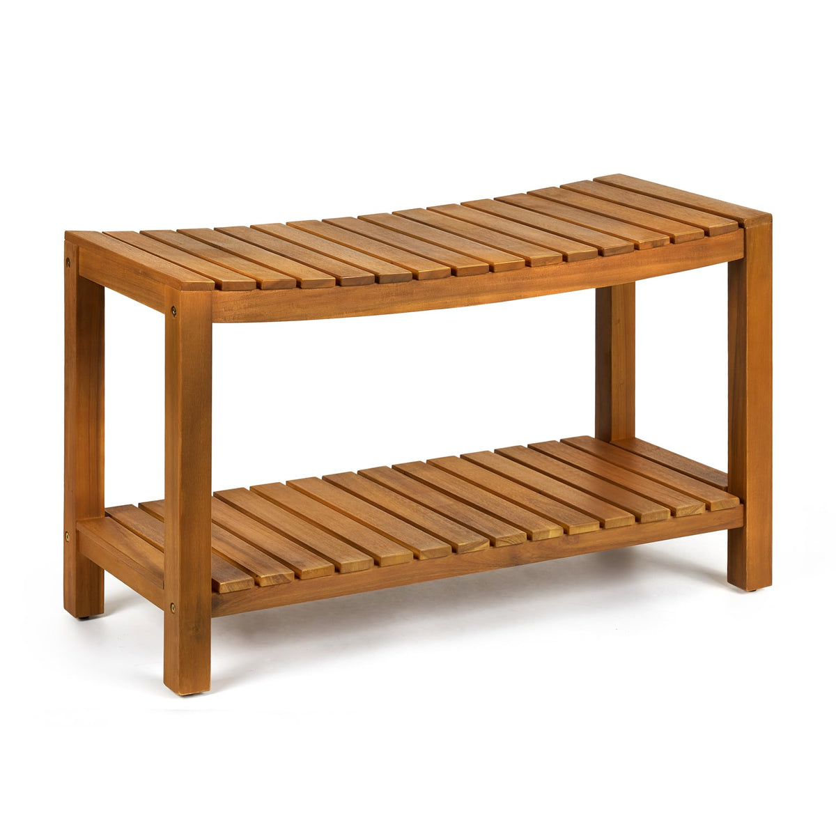 32" Solid Wood Teak Shower Bench E33197