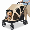 Foldable Dog Stroller with Ramp T807682