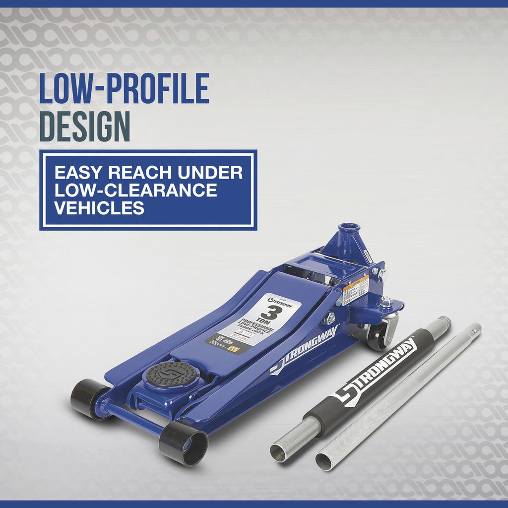 3-Ton Capacity Low-Profile Service Floor Jack A9568