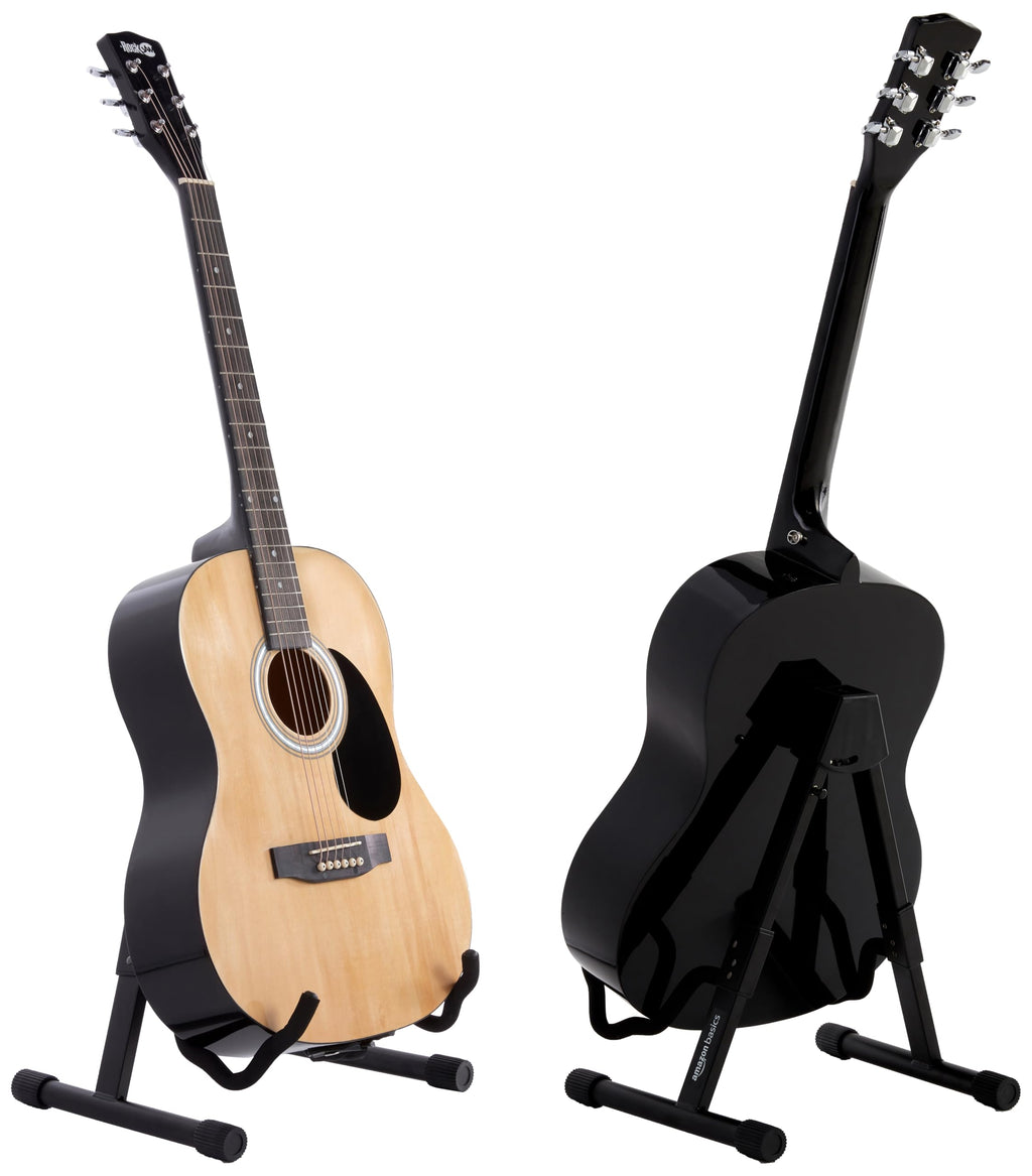 Adjustable Folding Guitar Stand with Padded Foam, Black O4885