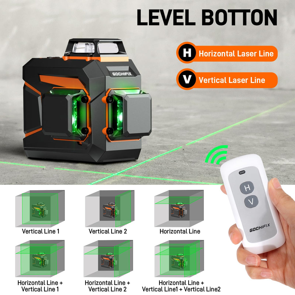360 Self Leveling Green Line Laser Level D23295