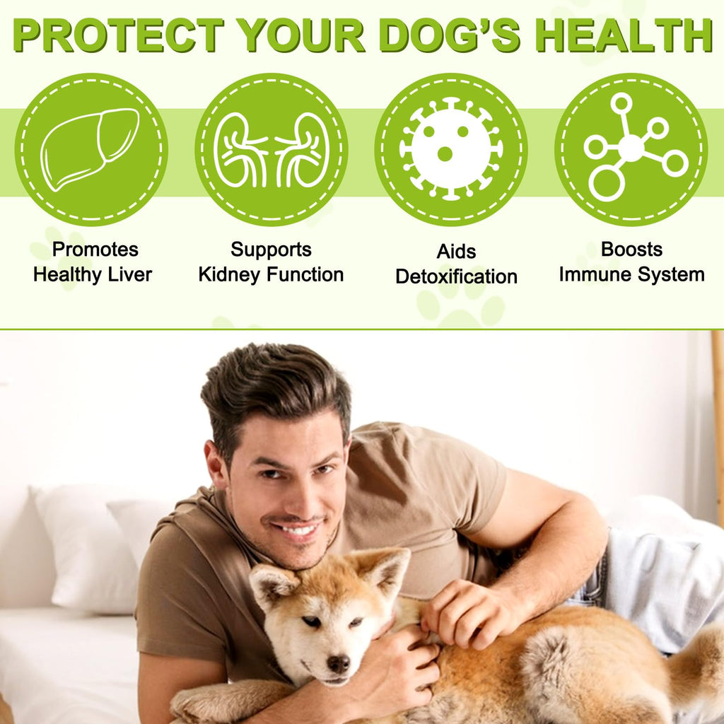 180 Chewable Milk Thistle Tablets for Dogs H50147