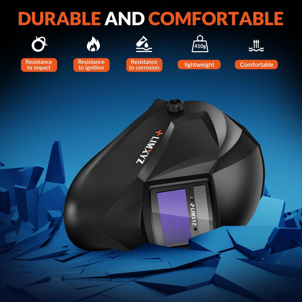 Auto Darkening Welding Helmet Solar Powered G504