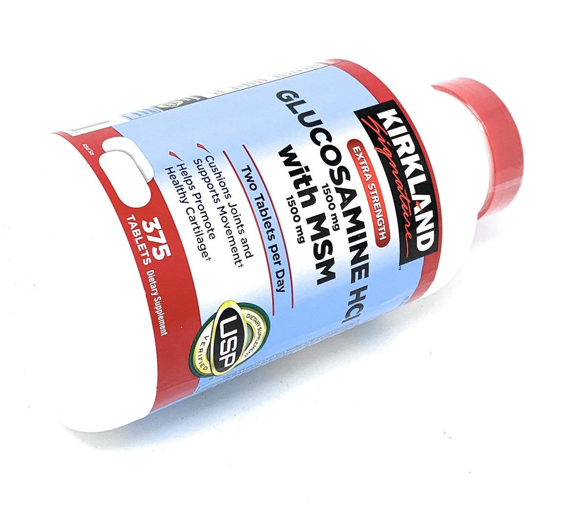 Extra Strength Glucosamine HCI 1500mg with MSM 1500mg 375-Count Tablets Y226679