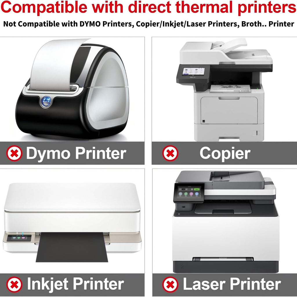 4x6 Thermal Labels 100/Stack V54097
