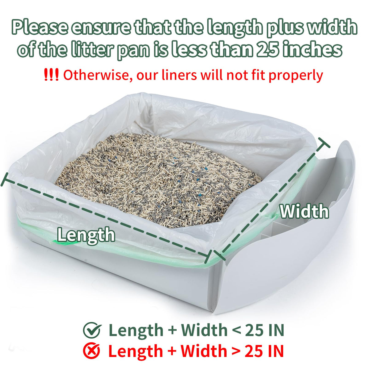 Automatic Litter Box Bags 40 Count U278894