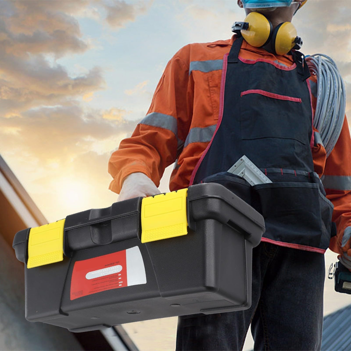 10 Inch Plastic Toolbox B885