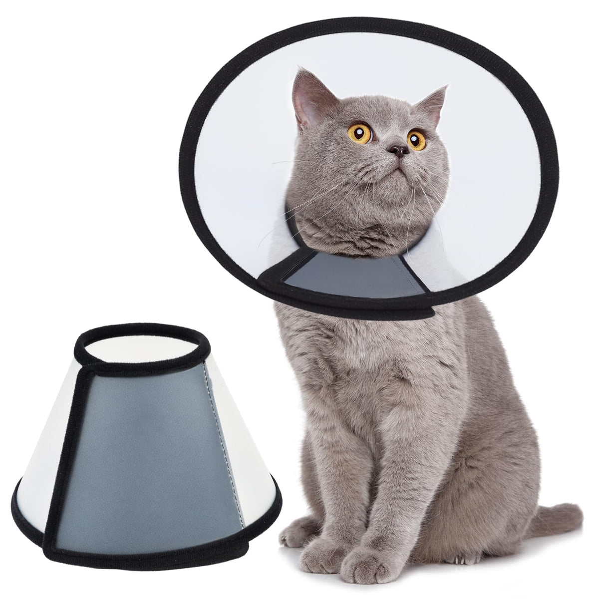 Adjustable PVC Cat Recovery Cone X652
