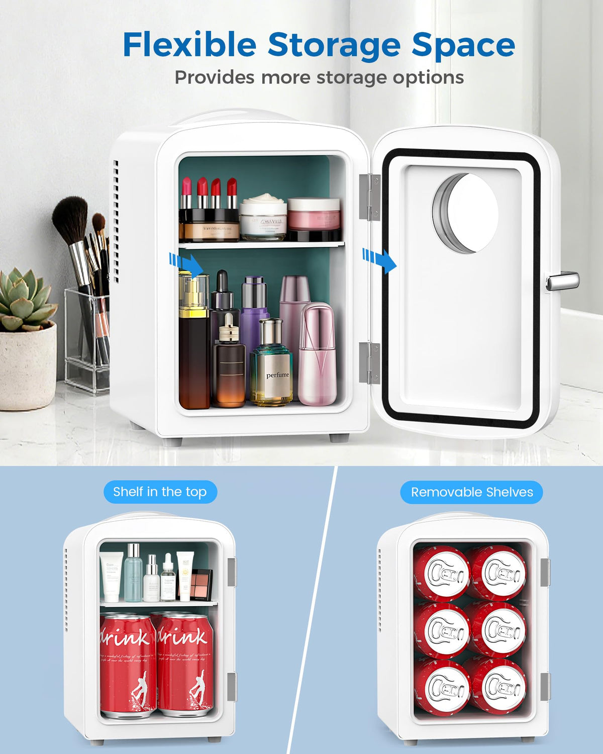 White Mini Fridge T20935