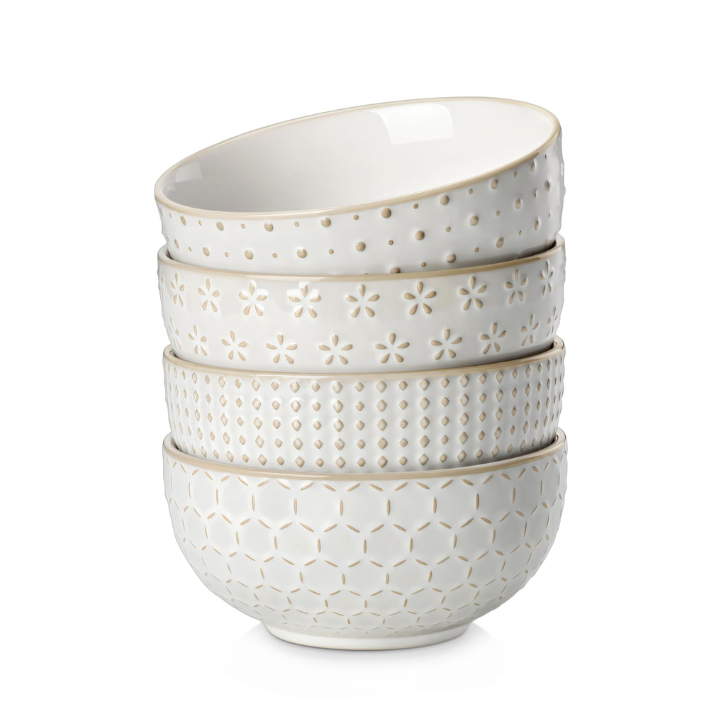 30 Ounce Ceramic Soup Bowls Set of 4 T175