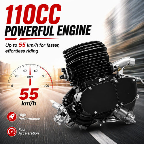 110CC 2 Stroke Bicycle Engine Kit with CDI System W827190