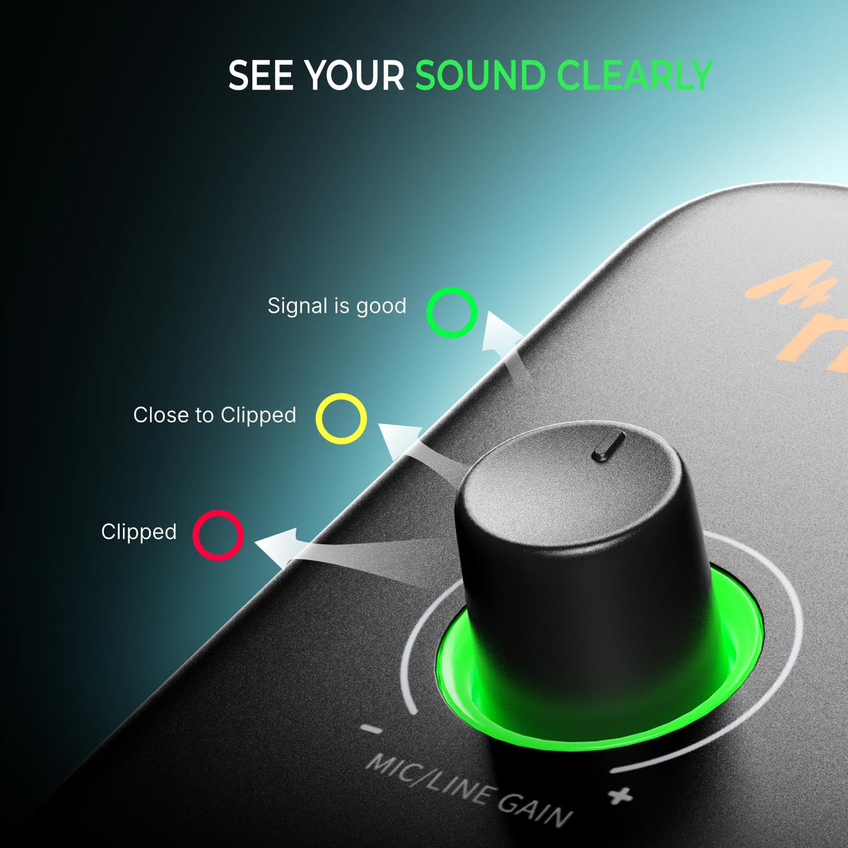 USB Audio Interface for Guitar & Vocals Y67496