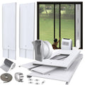 105" Sliding Door AC Vent Kit with Screen Net E373