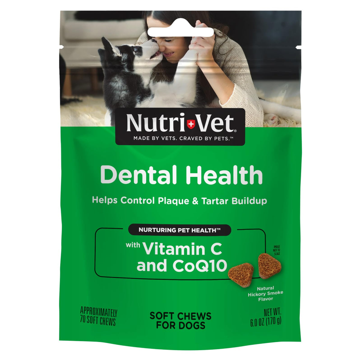 Dogs Teeth Cleaning Soft Chews 70 Count M995407