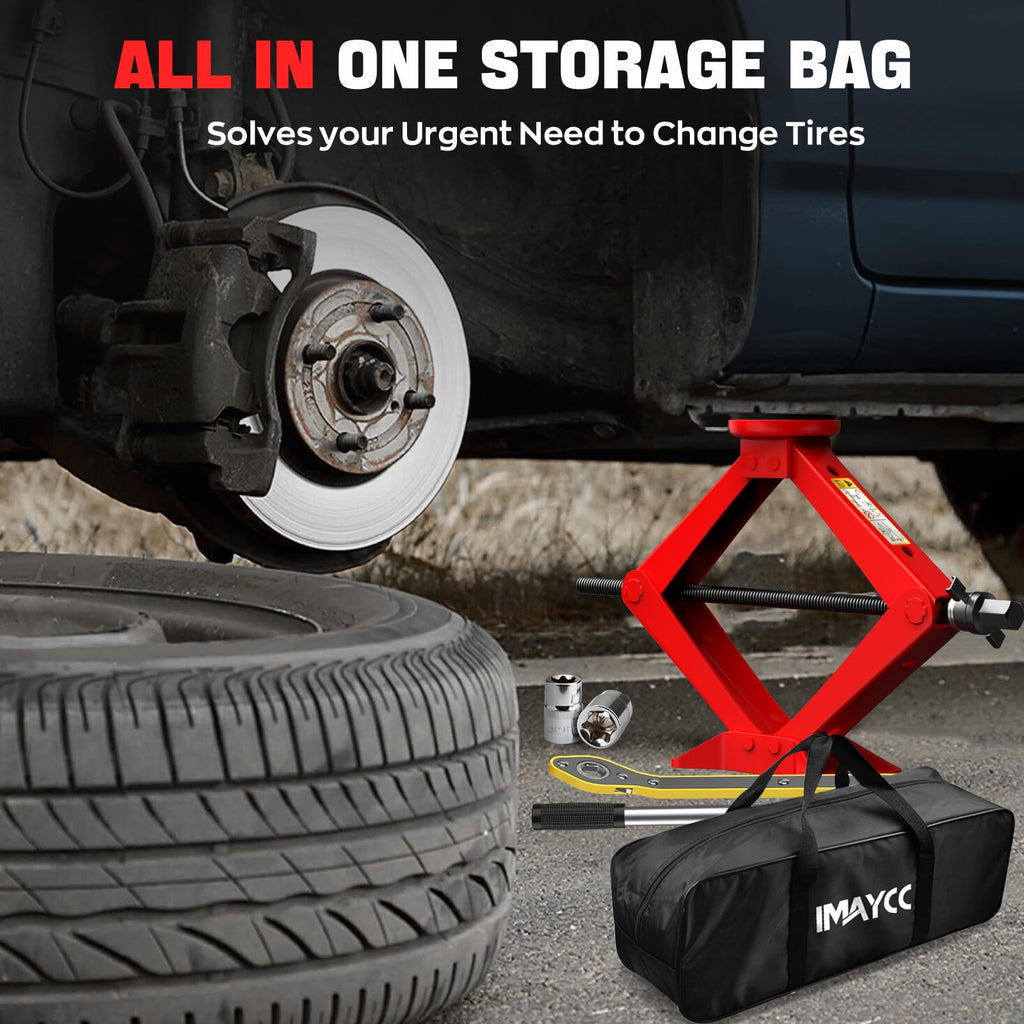 2.5 Ton Car Jack Kit with Lug Wrench R732245