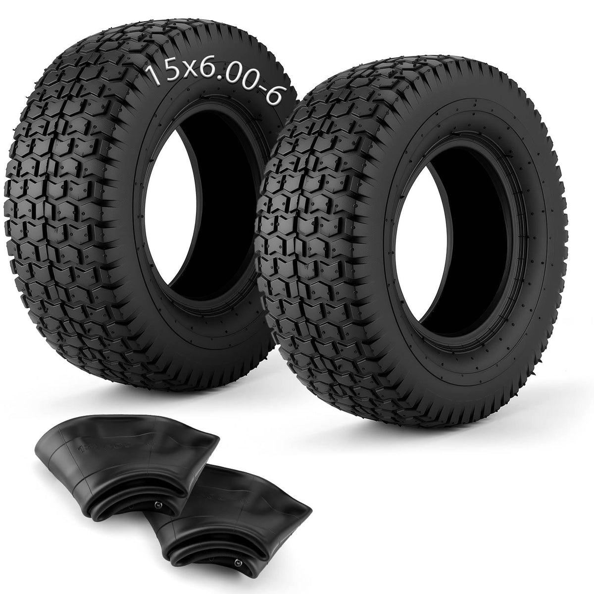 15x6.00-6 Tire and Inner Tube Set 2 Pack L25443