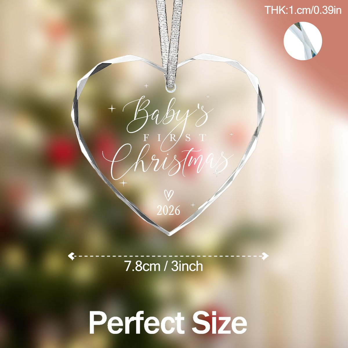 Baby's First Christmas Ornament 2026 J2008