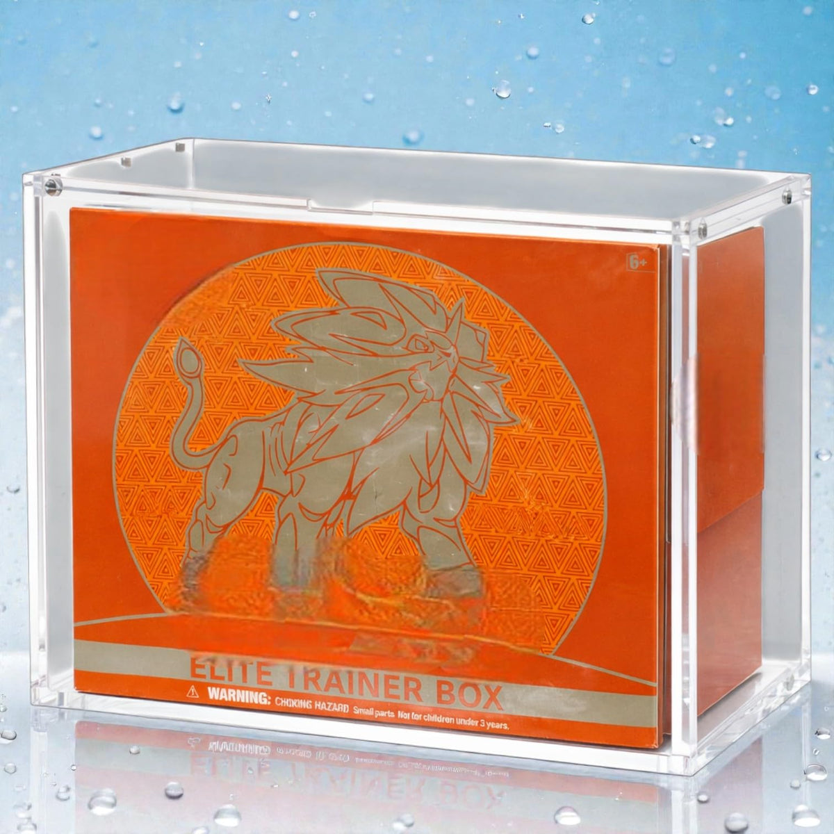 Acrylic Magnetic Display Case Box 6MM Thick S6245