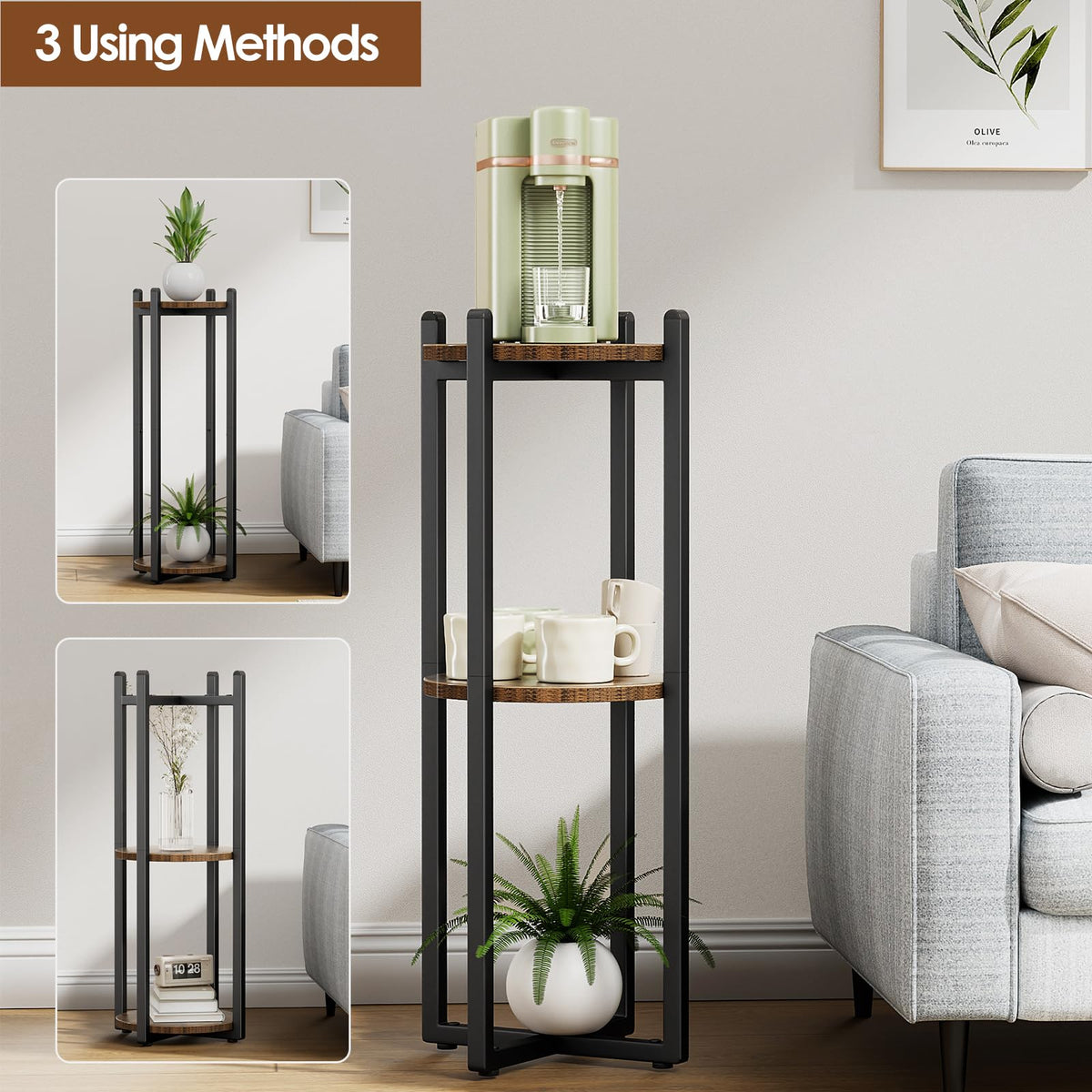 3 Tier Water Dispenser Floor Stand U9607