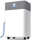 55 Pint Dehumidifier with Drain Hose, Removable Tank, LED Display, Timer, Child Lock R4701