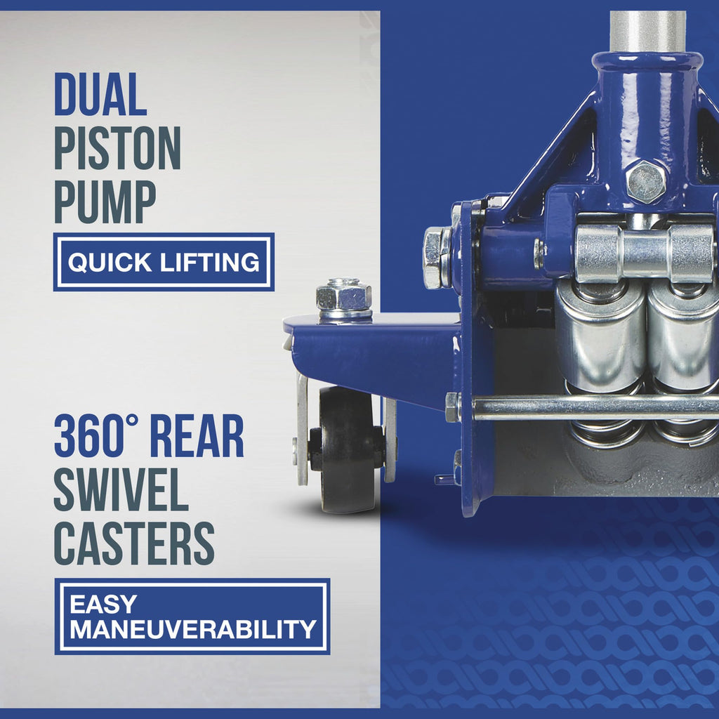 3-Ton Capacity Low-Profile Service Floor Jack A9568