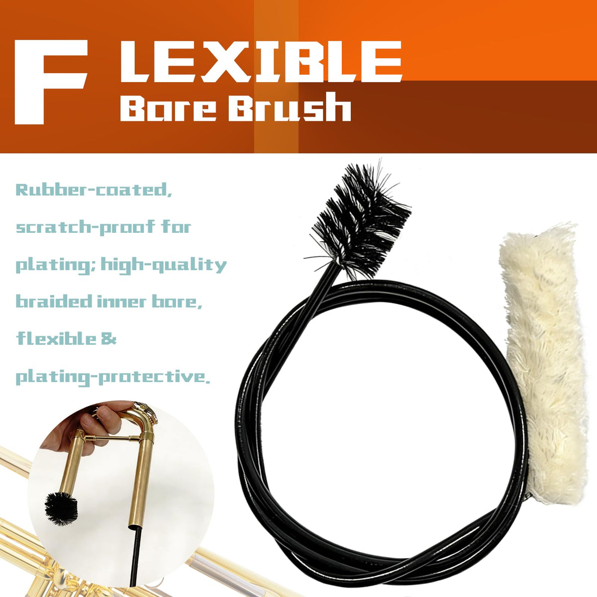 Trumpet Cleaning Kit with Storage Box O77532