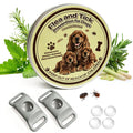 Flea and Tick Pendant for Dogs with 2 Silicone Buckles 4 Refills E80149