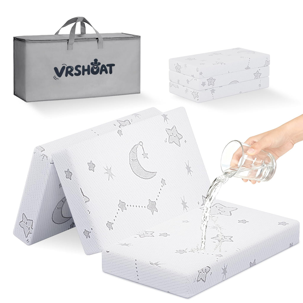 Portable Pack and Play Mattress with Washable Cover P118327