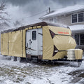 14' ~ 16' Waterproof Windproof Heavy Duty Travel Trailer RV Cover U39633