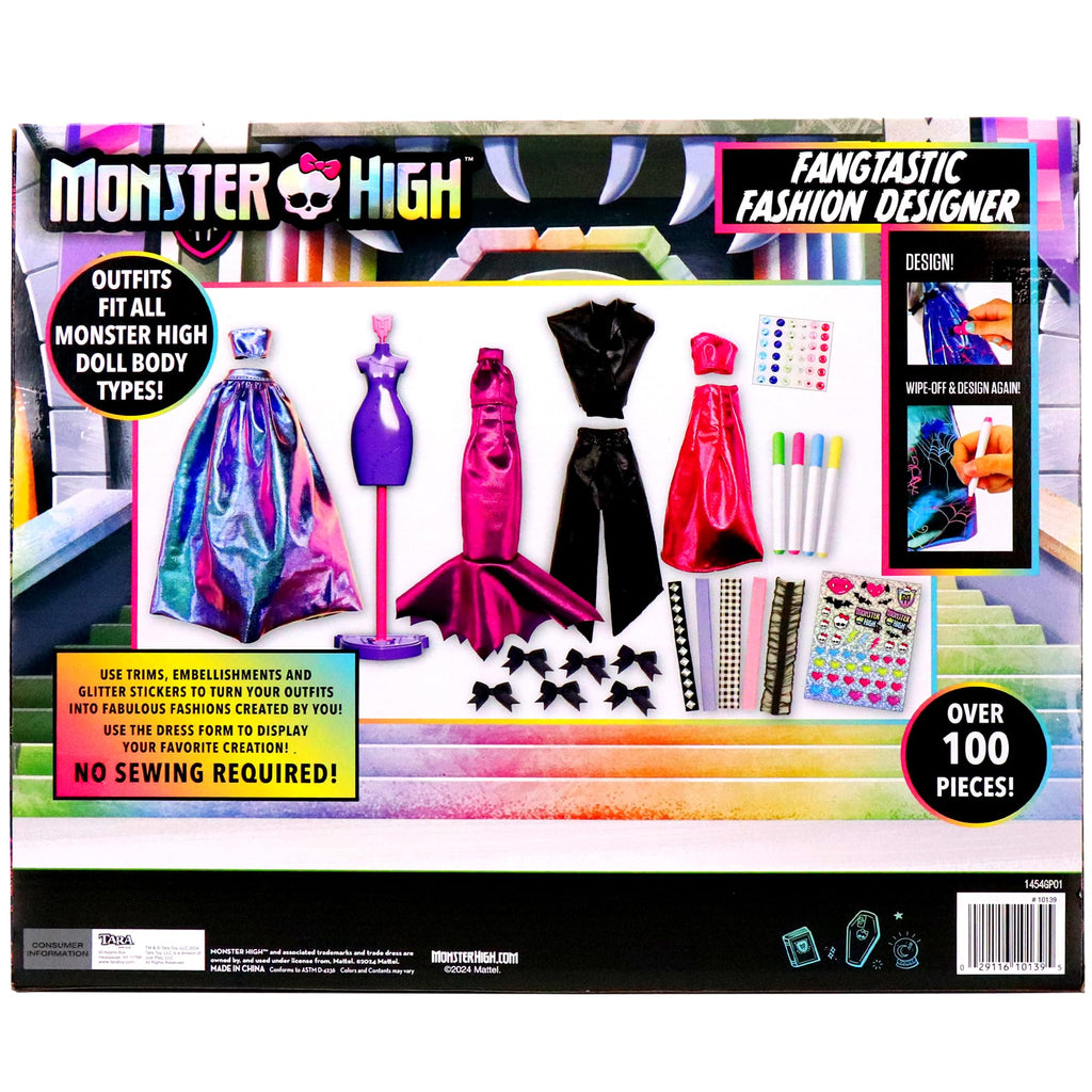 DIY Doll Clothing Craft Kit with Fabric & Sketchbook U401