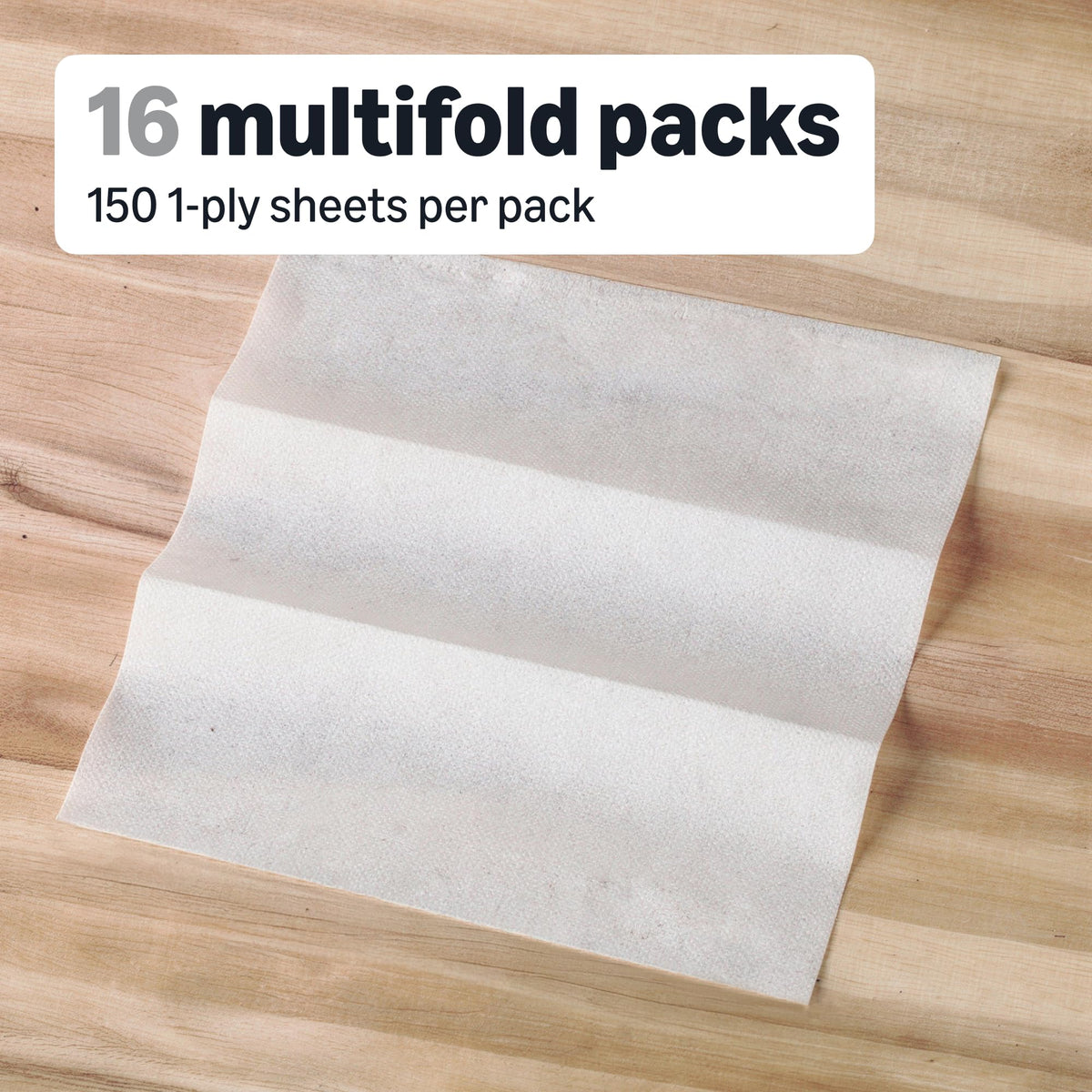 White Multifold Paper Towels, 2400 Count T252