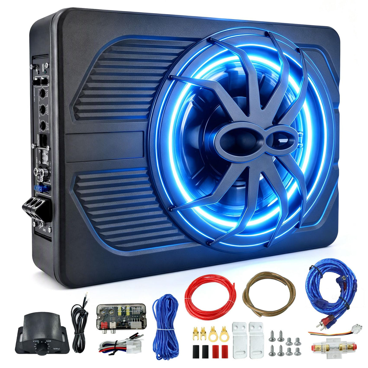 800W Under Seat Subwoofer with Amp H234856