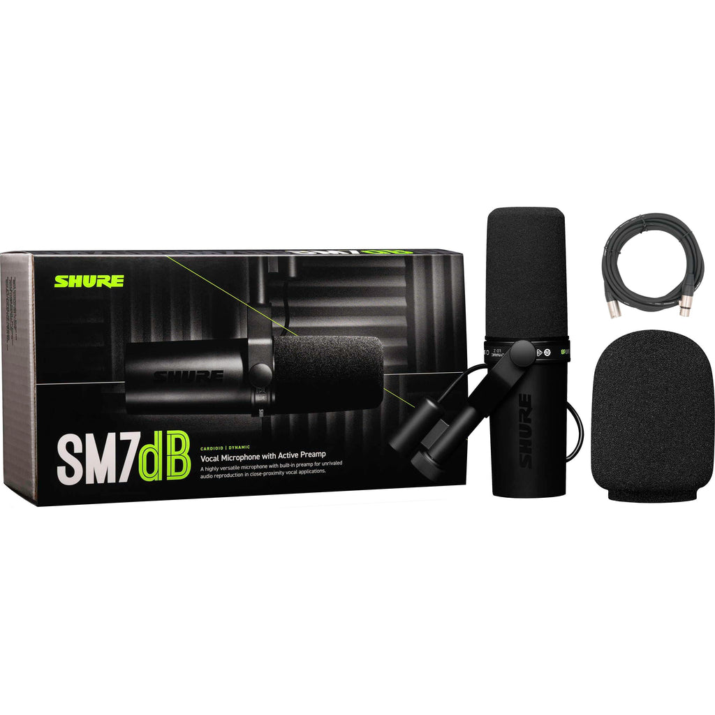 Dynamic Vocal Microphone with Detachable Windscreen and XLR Cable C201