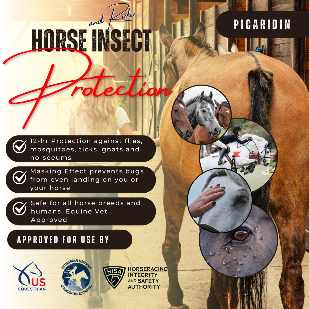 32oz Picaridin Fly Repellent Refill I7082