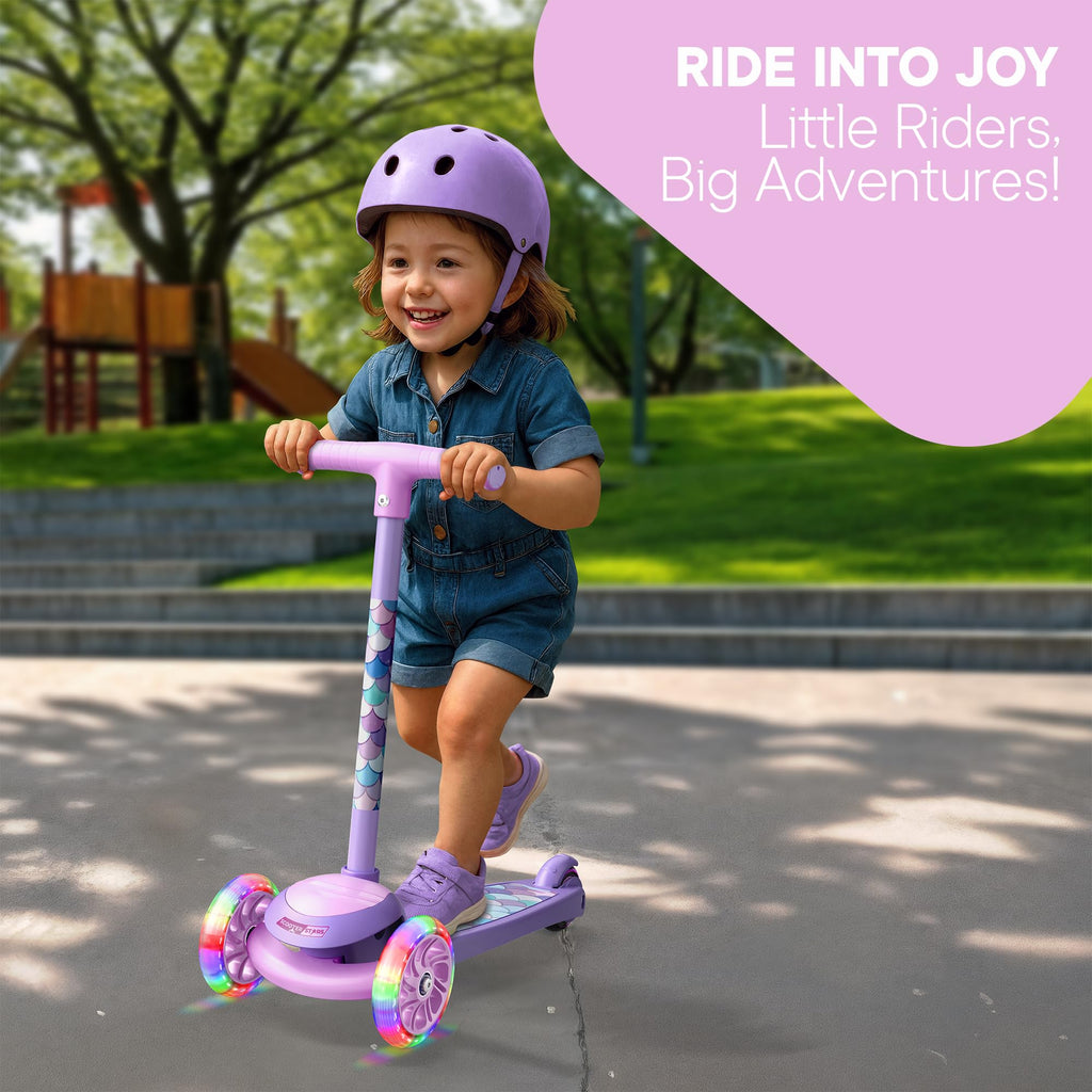 3 Wheel Light Up LED Scooter for Kids L7371