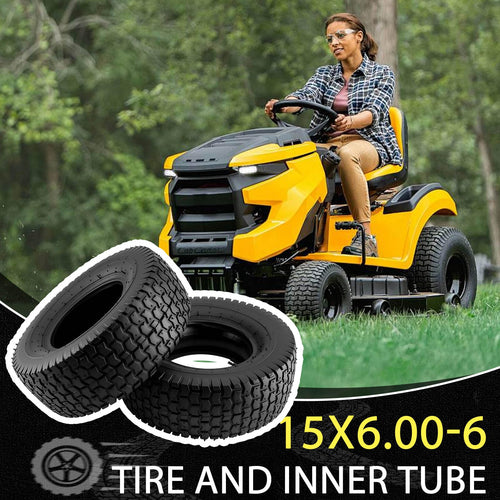 15x6.00-6 Tire and Inner Tube Set 2 Pack L25443
