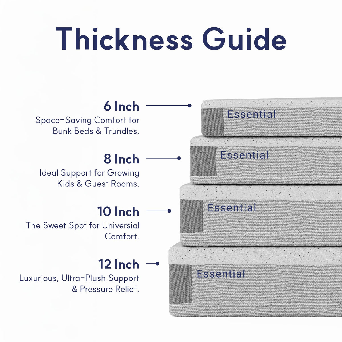 6 Inch Memory Foam Mattress D94114