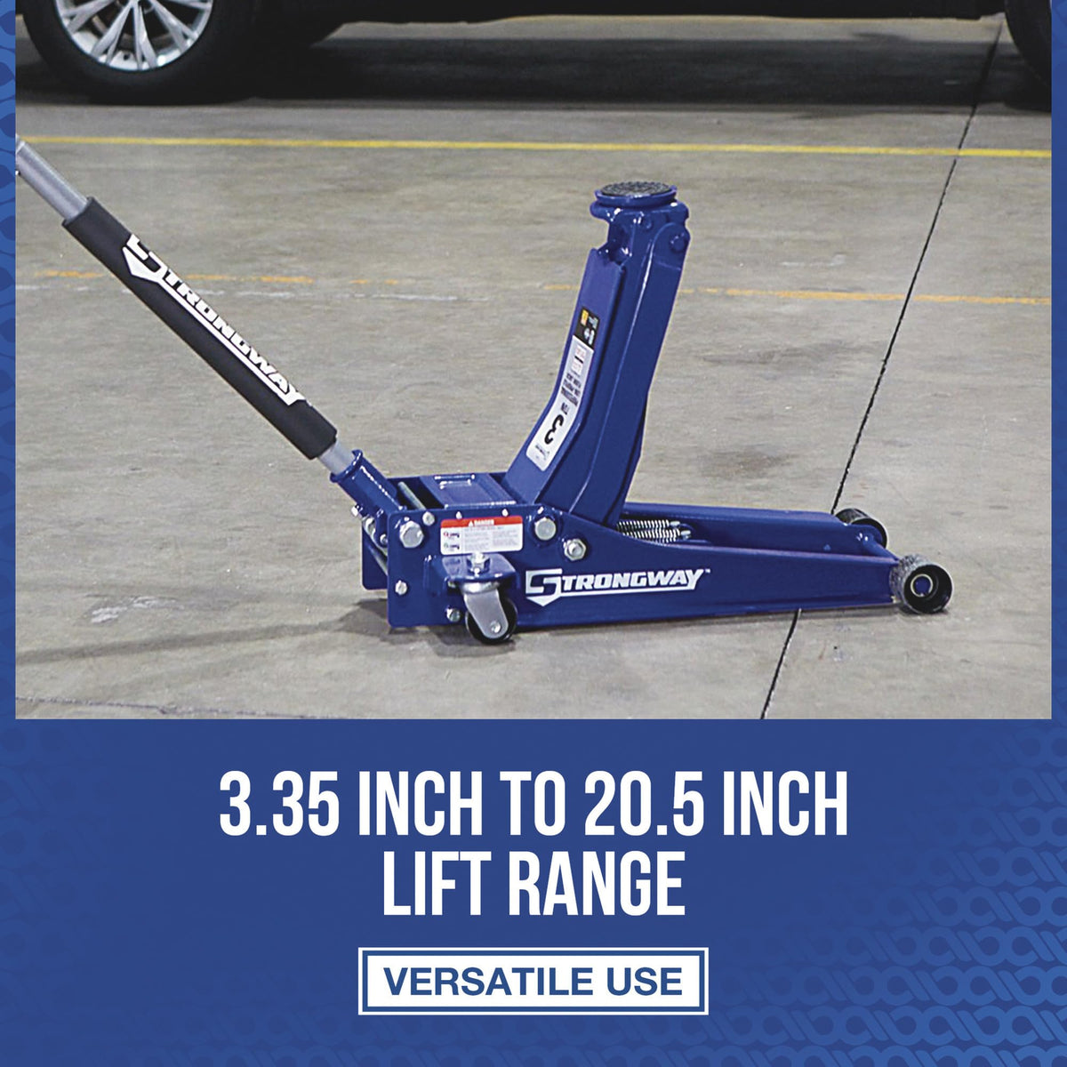 3-Ton Capacity Low-Profile Service Floor Jack A9568