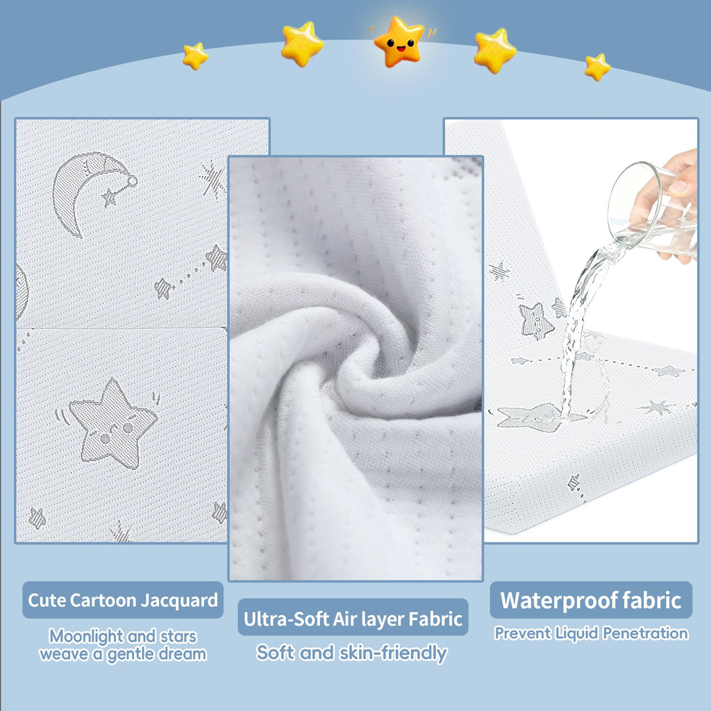 Portable Pack and Play Mattress with Washable Cover P118327