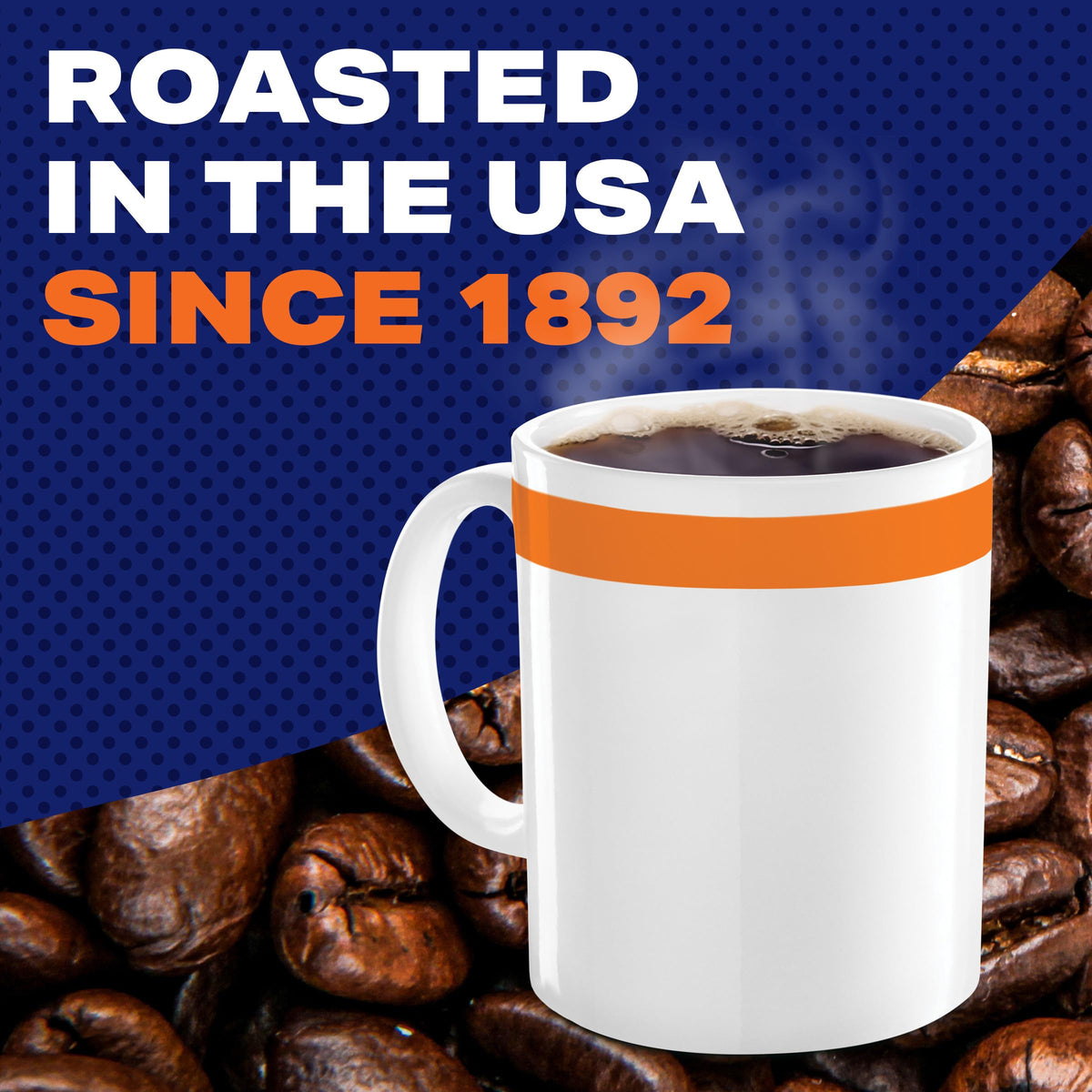 Instant Coffee, Original Roast Decaffeinated, 8 oz Jar R7157