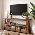 63" Solid Wood TV Stand Y1324