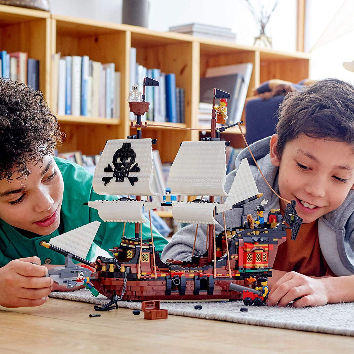 3 in 1 Pirate Ship Building Set Q347
