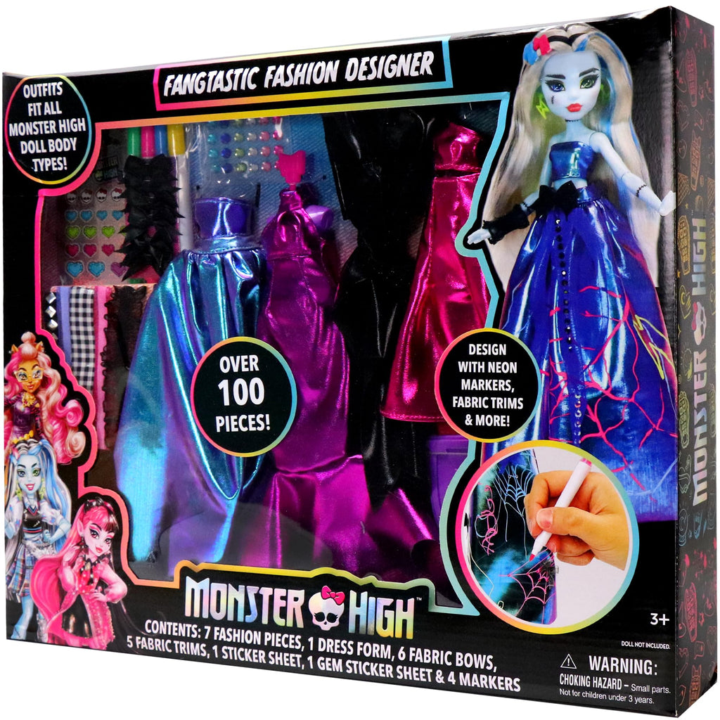 DIY Doll Clothing Craft Kit with Fabric & Sketchbook U401