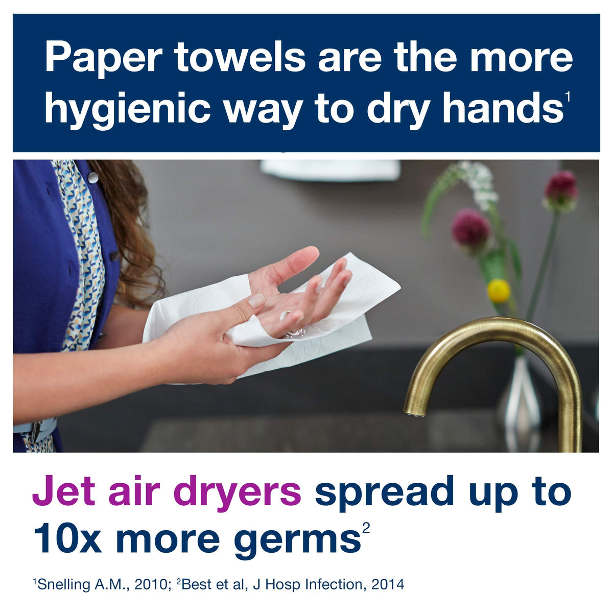 Paper Hand Towel Roll Natural H21 (6 Rolls) and Multifold Hand Towel Natural H2 (16 Packs) K2278