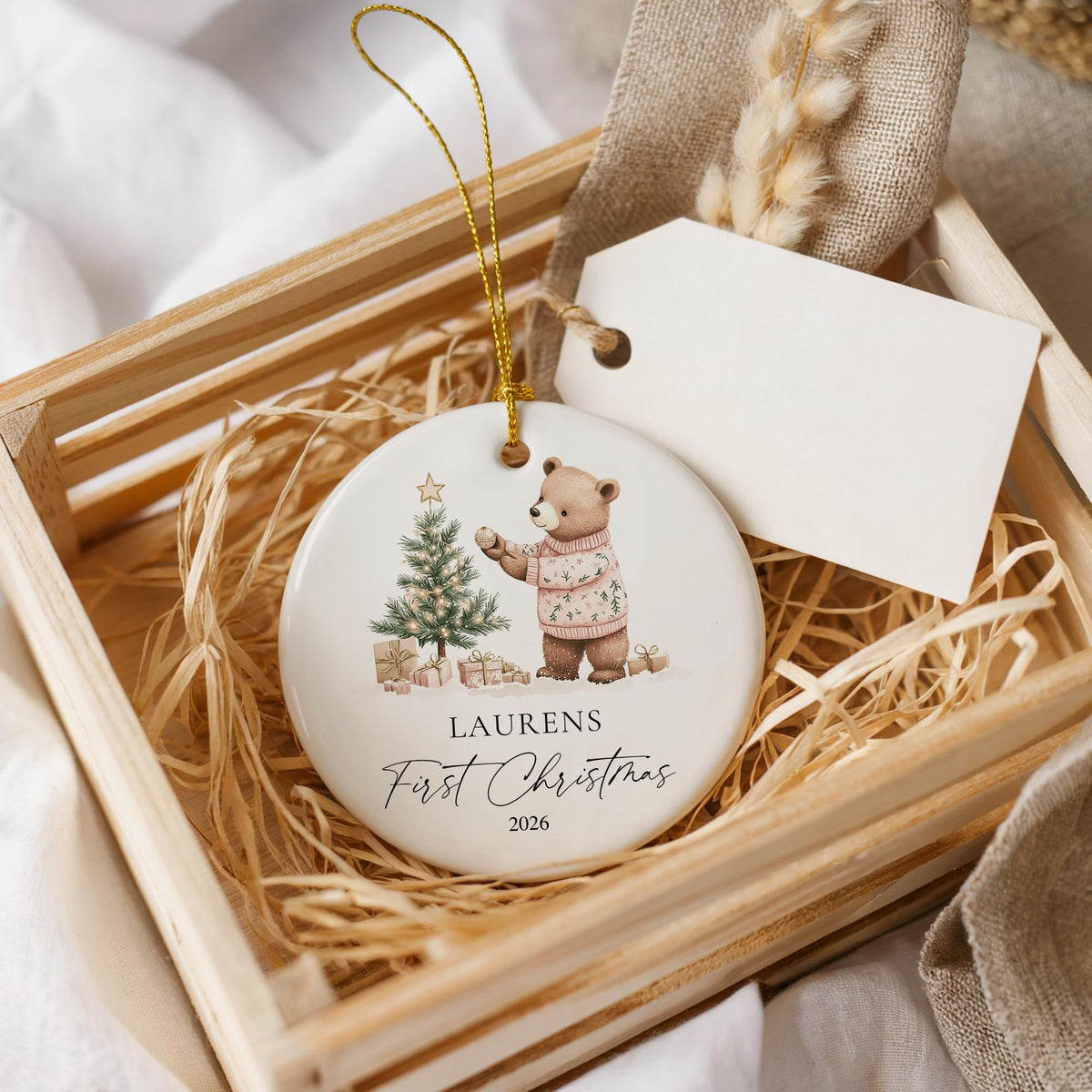 Baby's First Christmas Ornament 2026 Q22083