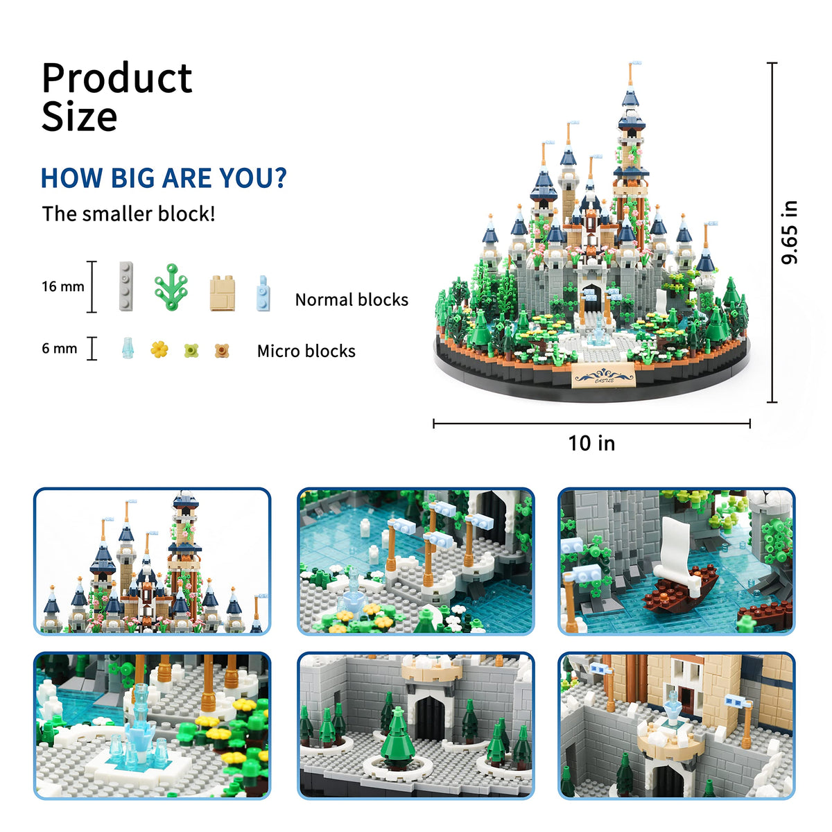 Micro Building Set 3600PCS D354804