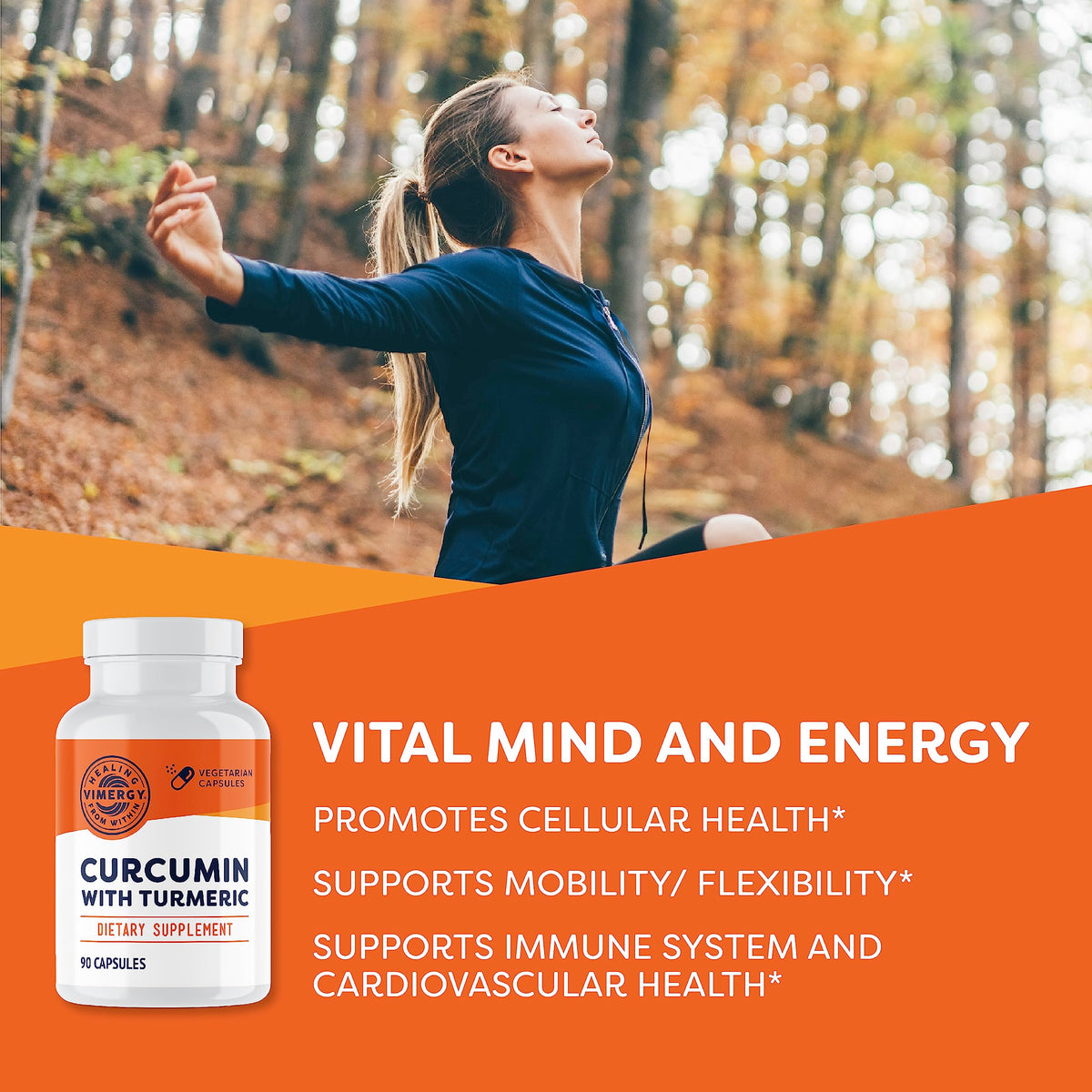 Turmeric Curcumin 1000mg Vegan Capsules D430453