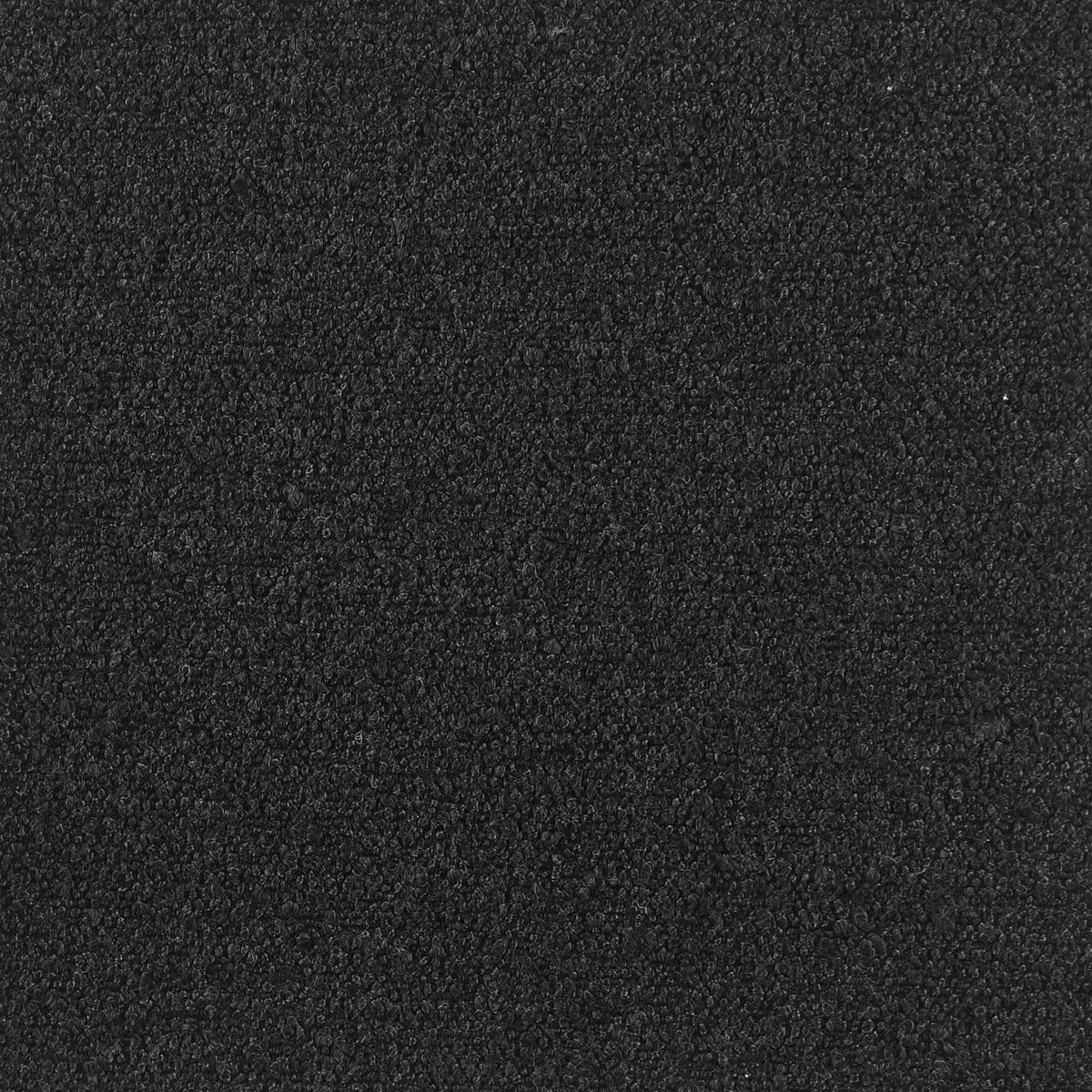 Black Boucle Upholstered Dining Chairs Set of 2 H603